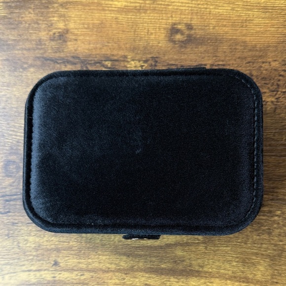 Black Velvet Jewelry Box - Picture 3 of 8